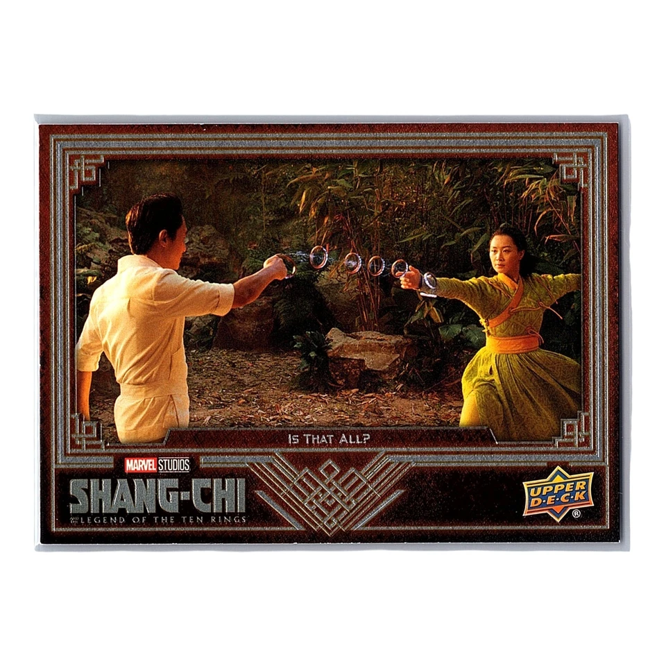 23 Upper Deck Marvel Studios Shang-Chi Leyenda de los Diez Anillos Elige tu carta Foto 1 de 1