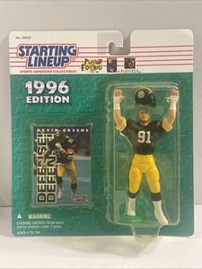 KEVIN GREENE Starting Lineup 1996 Football Pittsburgh Steelers BRAND NEW - Picture 1 of 11