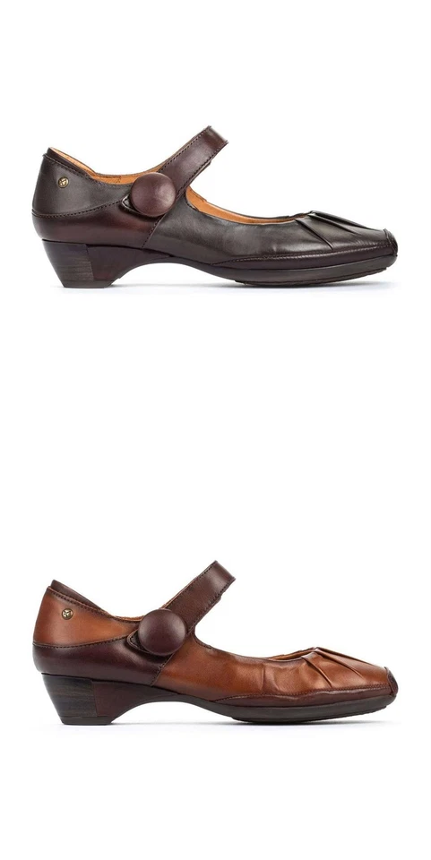 NEW Pikolinos Women’s Gandia Casual Leather Mary Jane Strap Closure Shoes - Image 1 of 1