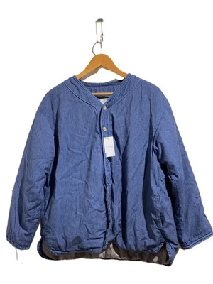 visvim CHAMBRAY DOWN Jacket Indigo 2 Used - Image 1 of 4