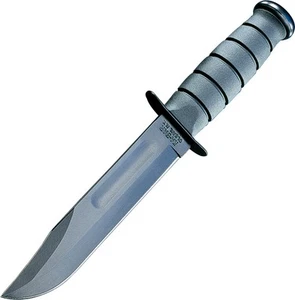 Kabar Full Size Black Fixed Blade Knife 1211 Leather Sheath - Picture 1 of 2