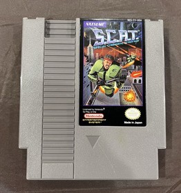 S.C.A.T.: Special Cybernetic Attack Team Nintendo 1991 SCAT NES CLEANED/TESTED