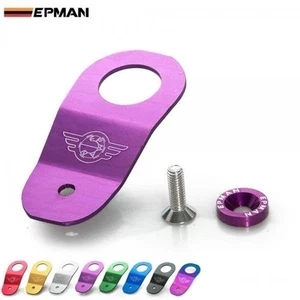 PURPLE Radiator Bracket Rad Stay Mount for 96-00 Honda Civic EJ EK EM S2000 DC2 - Picture 1 of 1