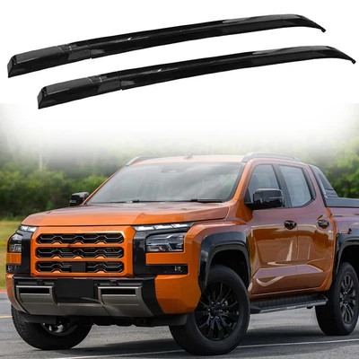 2 piezas barras transversales de riel de techo para equipaje para Mitsubishi Triton L200 2023 2024 2025 Foto 1 de 4