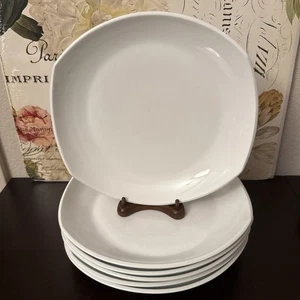 6er Set Dansk Classic Fjord weiß Essteller 11” x 10,5” nicht mehr produziert - Bild 1 von 10