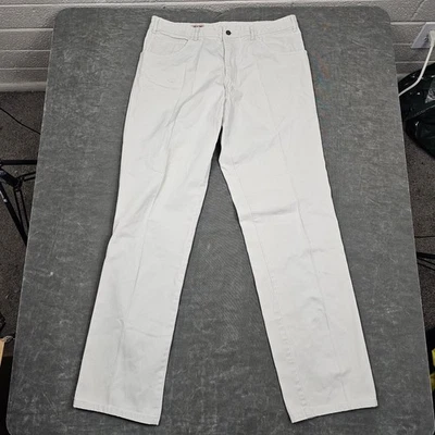 Jeans Banana Republic vintage para hombre 36 blanco roto 100 % algodón Hong Kong años 80 Foto 1 de 4