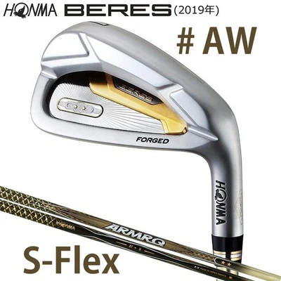 HONMA BERES 2019 Iron Gap Wedge AW 50° RH 2-Star ARMRQ 47 2S S Flex Japan NEW - Image 1 of 4