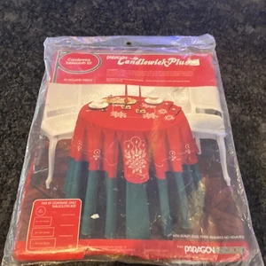 PARAGON CANDLEWICK-PLUS TABLECLOTH KIT NO.6954 NEW Round 60" - Picture 1 of 12