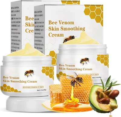 RONRONNER 2 Stücke Bienengift Krampfadern Creme, Krampfadern Creme, Bienengift-Venencreme,