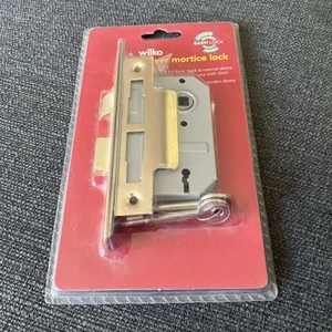 Wilko 3 Lever Mortice Lock. Sash Lock New Sealed Free Postage - Picture 1 of 4