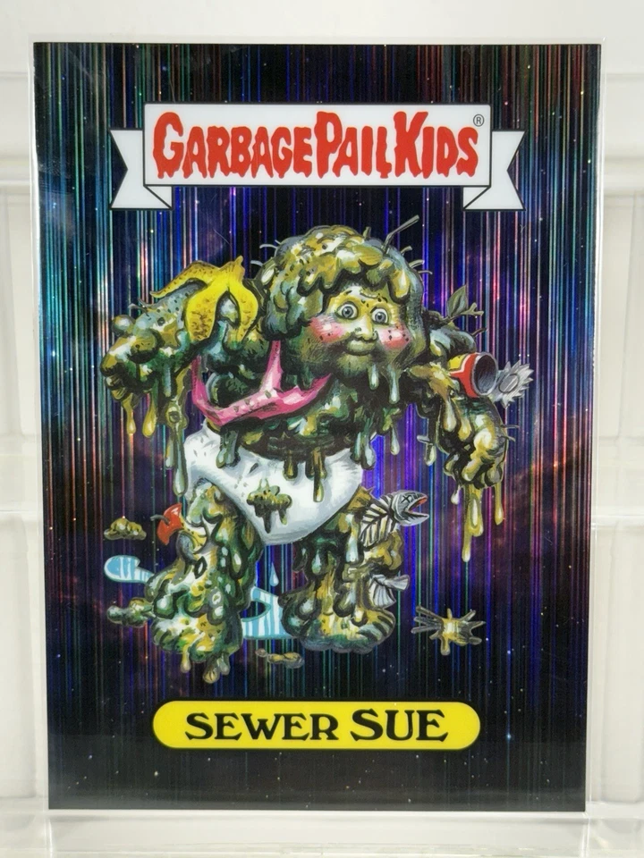 2025 Topps Garbage Pail Kids Get a Grip 5x7 Art Prints SEWER SUE GPK B - Image 1 of 2