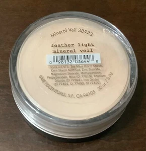 bareMinerals Loose Powder Foundation Feather Light Mineral Veil Sealed NOS NWOB - Picture 1 of 2