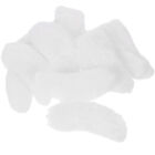 8 Pairs White Santa Eyebrows - Christmas Costume Accessories