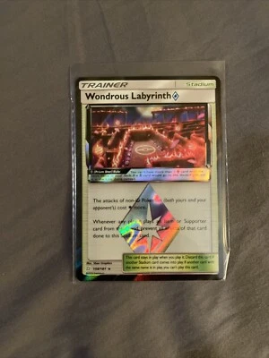 Wondrous Labyrinth Prism Star 158/181 LP/NM Team Up Holo Foil Pokemon TCG Card - Image 1 of 2
