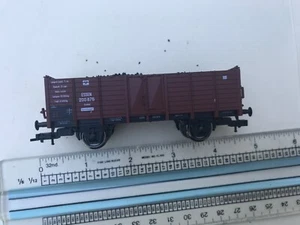 ho train Piko dark brown coal wagon - Picture 1 of 6