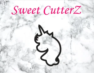 Cortador de galletas unicornio, cortador de galletas personalizado de fantasía - Imagen 1 de 1