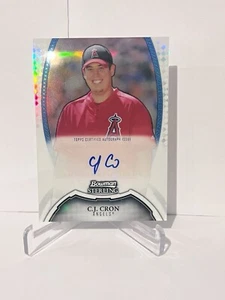 2011 Bowman Sterling C.J. CJ Cron Auto Refractor #BSP-CCR Card /199 - Picture 1 of 2