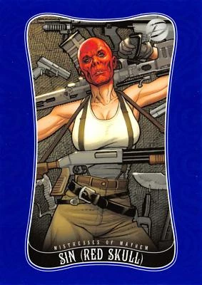 SIN (RED SKULL) / Marvel Dangerous Divas Series 2 (2014) BASE Trading Card #32 - Image 1 of 2