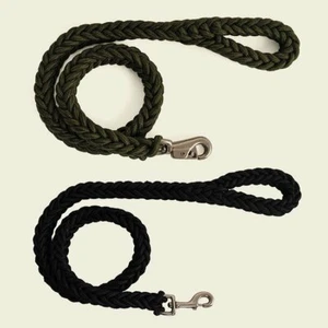Dog Braided Harness Lead Leash Traction Rope Dog Safety Rope Chain Puppy Dog Pet - Picture 1 of 9