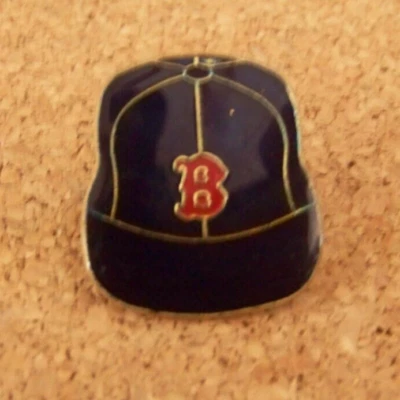 Boston Red Sox baseball cap lapel pin older style MLB - Image 1 of 4