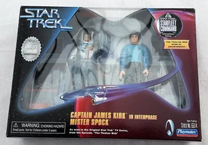 STAR TREK PLAYMATES - CAPT KIRK IN INTERPHASE AND MISTER SPOCK - 2 PACK -NEW - Picture 1 of 10