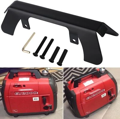 Black Anti-Theft Generator Security Bracket for Honda Generator EU2200i EU2000i - Image 1 of 4