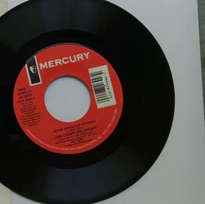 45 RPM  Record    John Cougar Mellencamp  Jackie Brown   Un Played - Picture 1 of 3