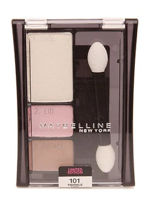 Expert Wear Gemey Maybelline Trio Ombre Fard à paupières 101 TWINKLE PINK - Imagen 1 de 1