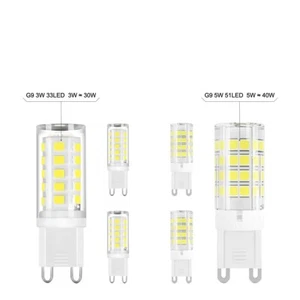 G9 LED 3W 5W Light Bulb COOL,  WARM WHITE Replacement For Halogen Capsule Bulbs - Picture 1 of 3