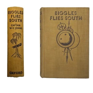 1938 Captain W E Johns Biggles Flies South First Edition 1st Edn HB Scarce - Picture 1 of 9