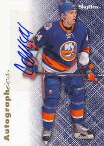 2012-13 Fleer Retro AUTOGRAPH 96-97 #CD CALVIN DE HAAN - NEW YORK ISLANDERS -