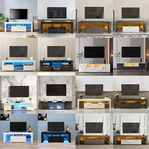 LED TV Stand Cabinet Entertainment Center Media Console Table for 60"-70" TVs - Picture 1 of 283