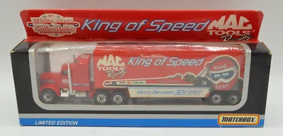 Matchbox King of speed Mac tools racing transporter Kenny Bernstein 301 series - Image 1 of 4