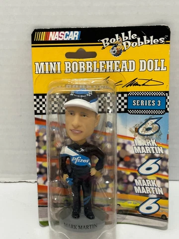 Vintage Nascar Mark Martin Limited Edition Bobble Head Collectable New! Cover