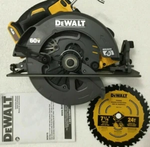 DeWalt DCS578B FLEXVOLT 60V MAX 7-1/4 in. Cordless Brushless Circular Saw New - Picture 1 of 1