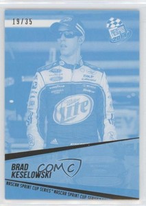 2014 Press Pass Color Proof Cyan /35 Brad Keselowski #20