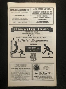 28.12.1970. Oswestry Town v Rhyl, (Cheshire League). - Picture 1 of 2