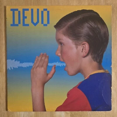 DEVO  SHOUT  Vinyl LP Record VG+ With Inserts  Vintage New Wave - Image 1 of 3