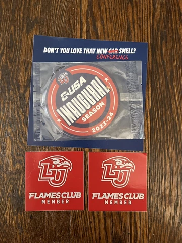 Flames Club Liberty University Conference USA 2023 Football Car Freshener Gift Cover