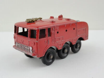 Lesney Matchbox Regular Wheel #63 Foamite Crash Tender (Red) - w/ WEAR - Image 1 of 4