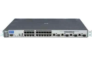 Commutateur réseau Ethernet HP Procurve 2824 J4903A RJ-45 SFP RSVLC-0207 J4903-80099 - Photo 1/3