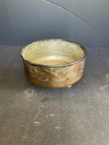 Antiguo cuenco de cobre de plata Benedict Viking - Imagen 1 de 8