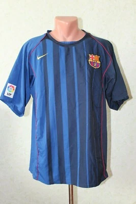 Barcelona Barsa Football Shirt Jersey Camiseta Soccer Men 2004 2005 Away Size XL - Image 1 of 4