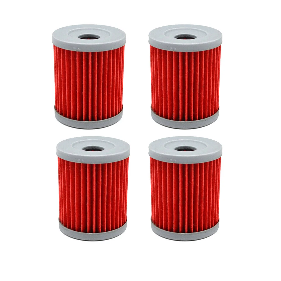4X Filtros de aceite para Arctic cat 250 300 Suzuki LTF160 LTF250 DRZ125 Yamaha YP400 Foto 1 de 4