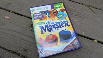 Sesame Street: Once Upon a Monster (Microsoft Xbox 360, 2011) - Image 1 of 3