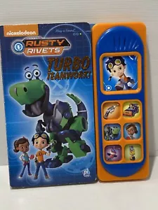 Rusty Rivets Turbo Teamwork Nickelodeon Derek Harmening Play A Sound Book - Picture 1 of 21