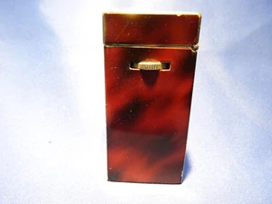 SAROME "Superior" Feuerzeug in Gold mit marmoriertem Lack ist gasdicht - Bild 1 von 10