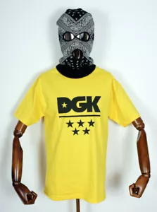 Dgk Skateboards T-Shirt Tee All Star Yellow in M Dirty Ghetto Kids - Bild 1 von 1