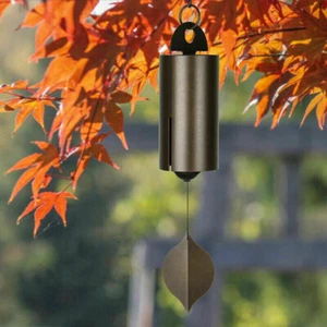 Large Deep Resonance Serenity Metal Bell Heroic Wind Chime Outdoor Home Decor US - Picture 1 of 12