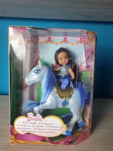 Barbie THE THREE MUSKETEERS Shelly blue sparkle pony #P5617 Mattel 2008 NRFB - Bild 1 von 8